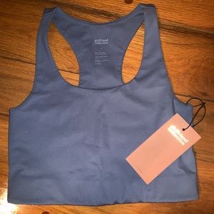 Blue Sports Bra